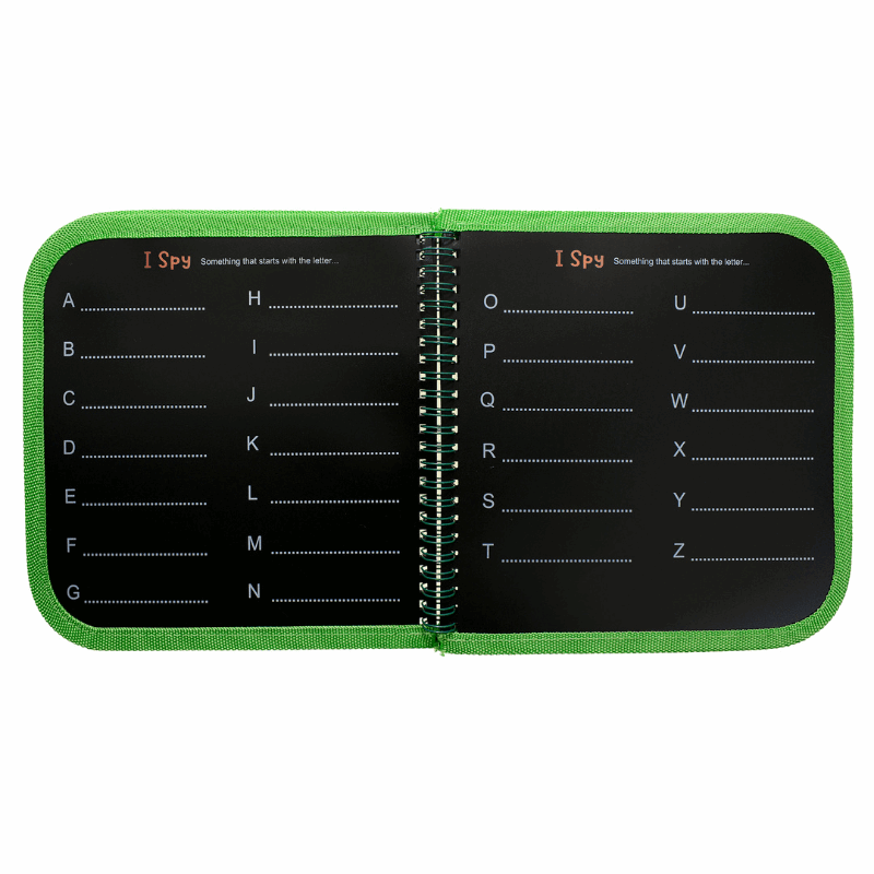 NEW! Daily Doodler Reusable Activity Book-Games on the Go, Includes 4 Wonder Stix