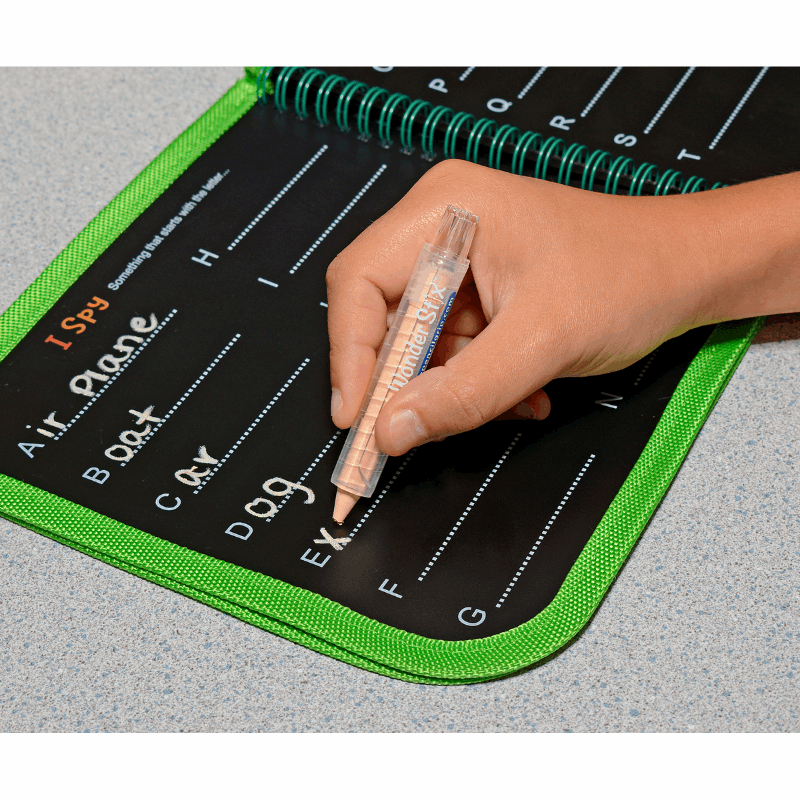 NEW! Daily Doodler Reusable Activity Book-Games on the Go, Includes 4 Wonder Stix