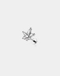 Leaf Butterfly Internally Threaded Cartilage Stud