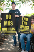 End The Wars - Profits for Protests Youth Sign (18" x 24")