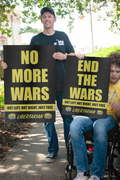 No More Wars - Profits for Protests Adult Sign (24" x 36")