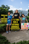 National Divorce - Profits for Protests Adult Sign (24" x 36")