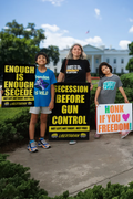 Secession before Gun Control - Profits for Protests Adult Sign (24" x 36")