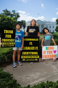 Decriminalize it Legalize it - Profits for Protests Adult Sign (24" x 36")