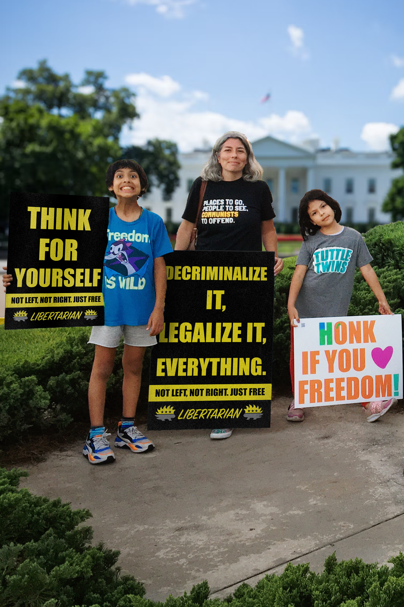 Decriminalize it Legalize it - Profits for Protests Adult Sign (24" x 36")