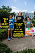 Constitutional Carry - Espanol - Profits for Protests Adult Sign (24" x 36")