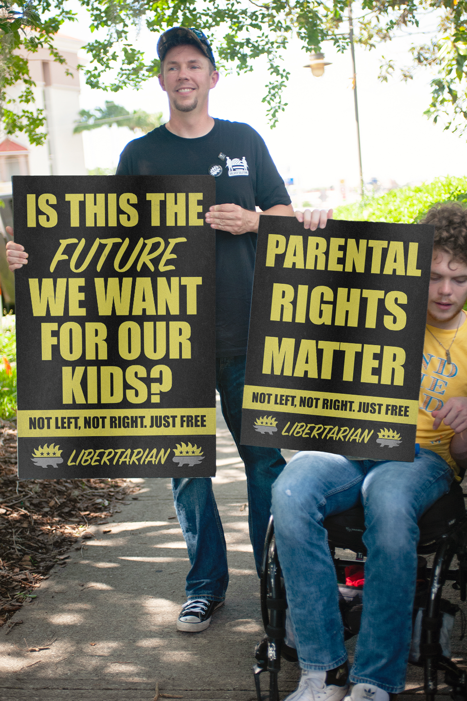 Parental Rights Matter - Profits for Protests Youth Sign (18" x 24")