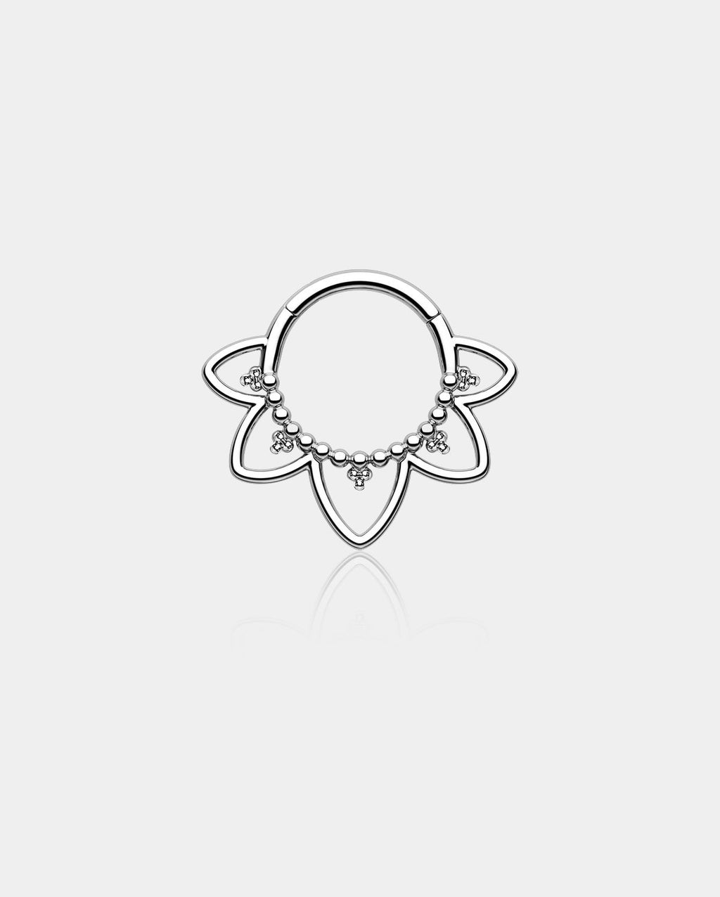 Lotus Flower Septum Ring