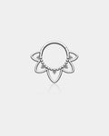 Lotus Flower Septum Ring