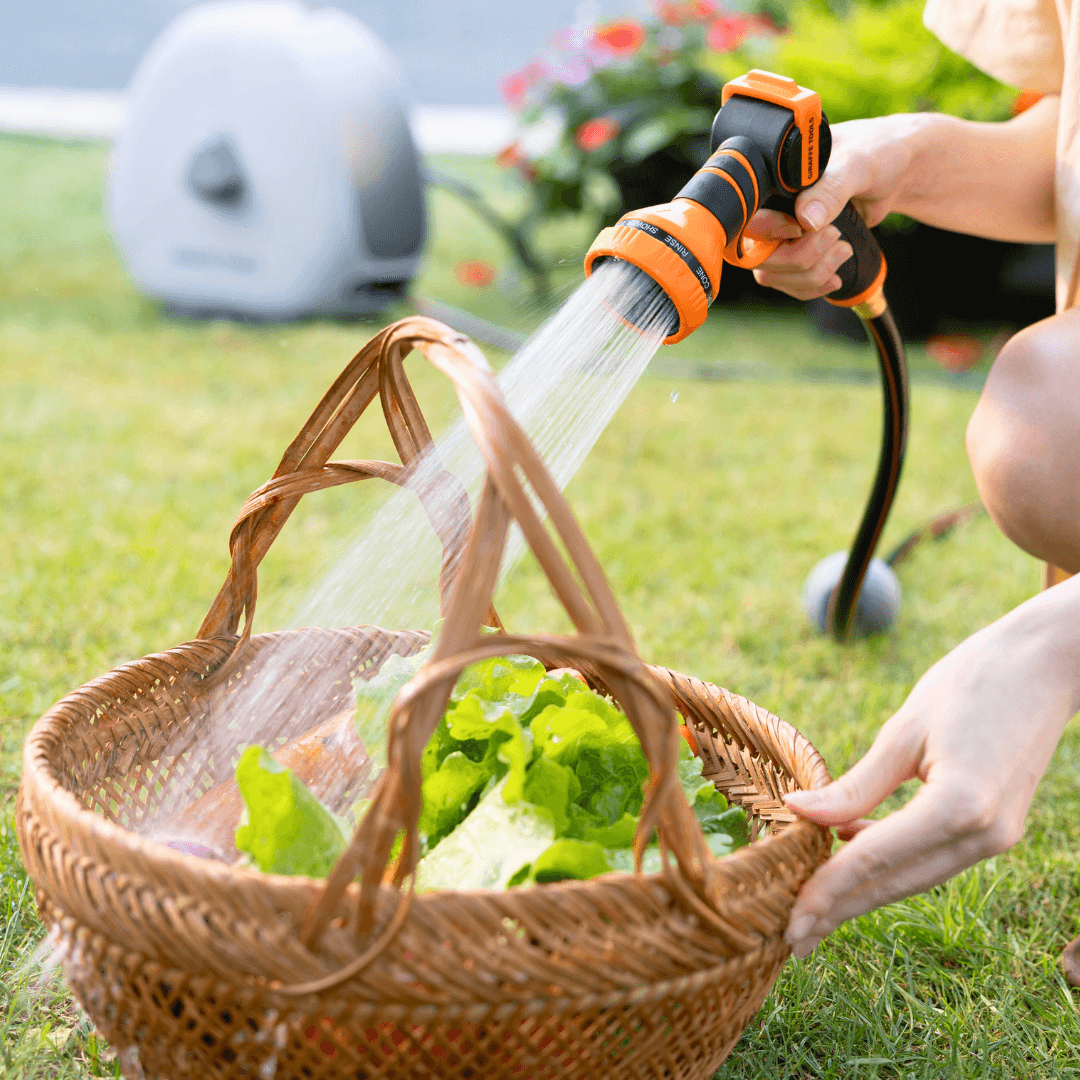 Ground-Mounted Retractable Hose Reel 82ft-130ft