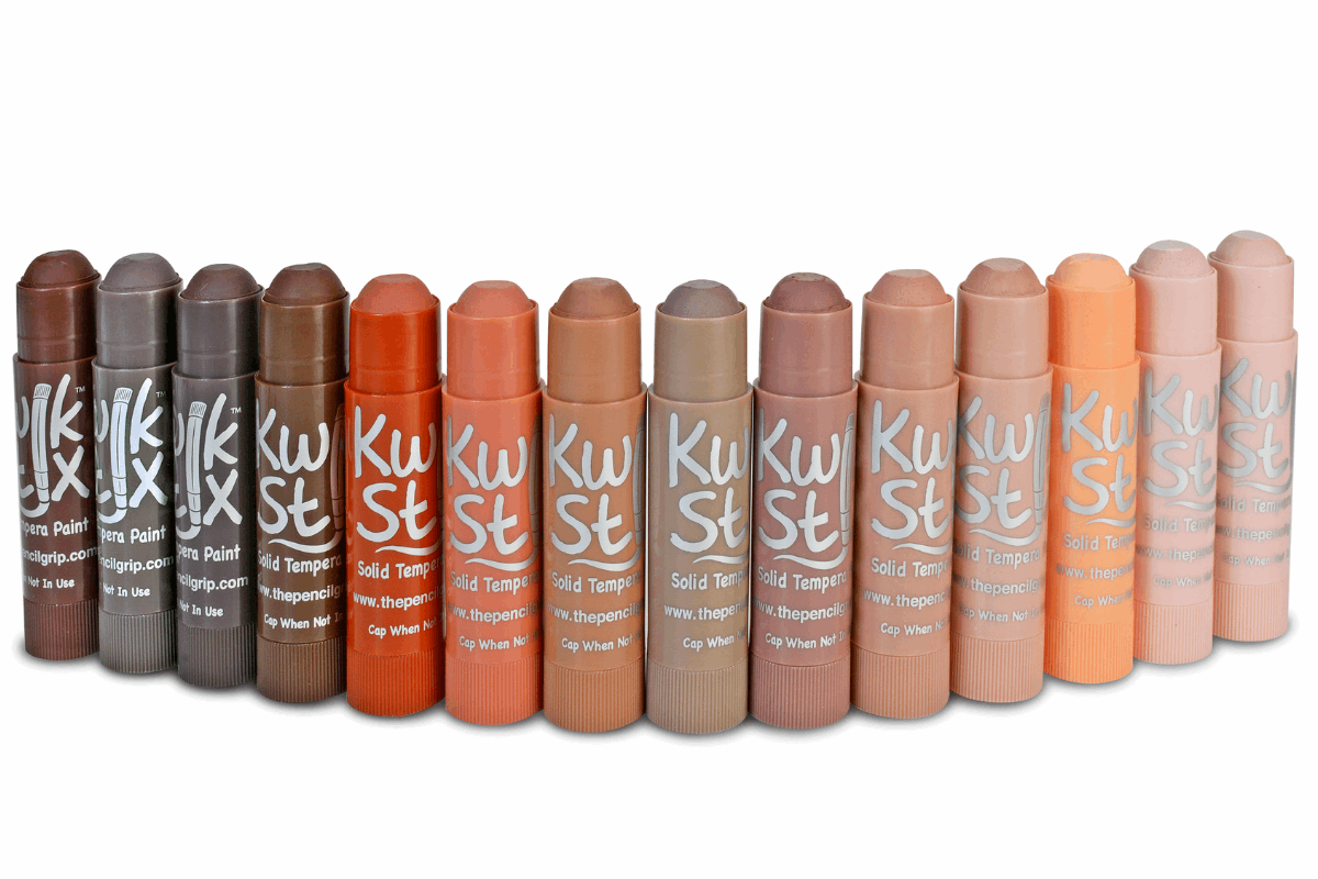 Kwik Stix Paint Sticks Global Skin Tones, 14 Pack