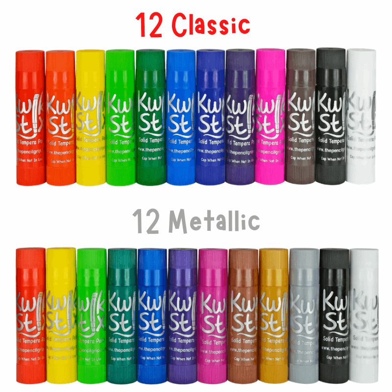 Kwik Stix Paint Sticks Master Art Set, Set of 60 Colors