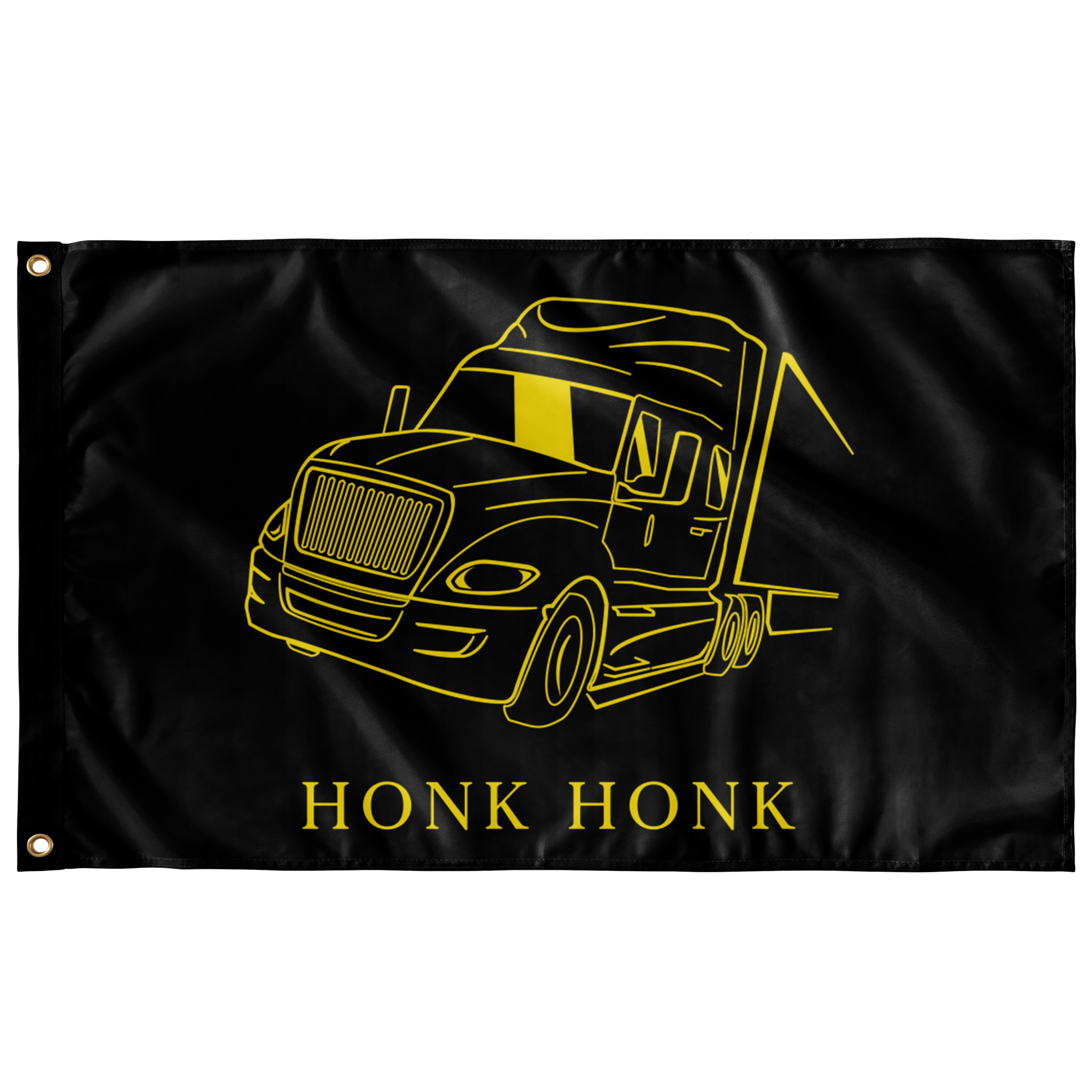Honk Honk Trucker Protest (don't Tread) Single-Sided Flag