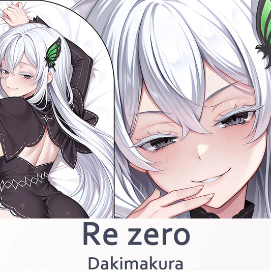 Re:Zero Echidna Dakimakura – 2WAY Hugging Body Pillow Cover