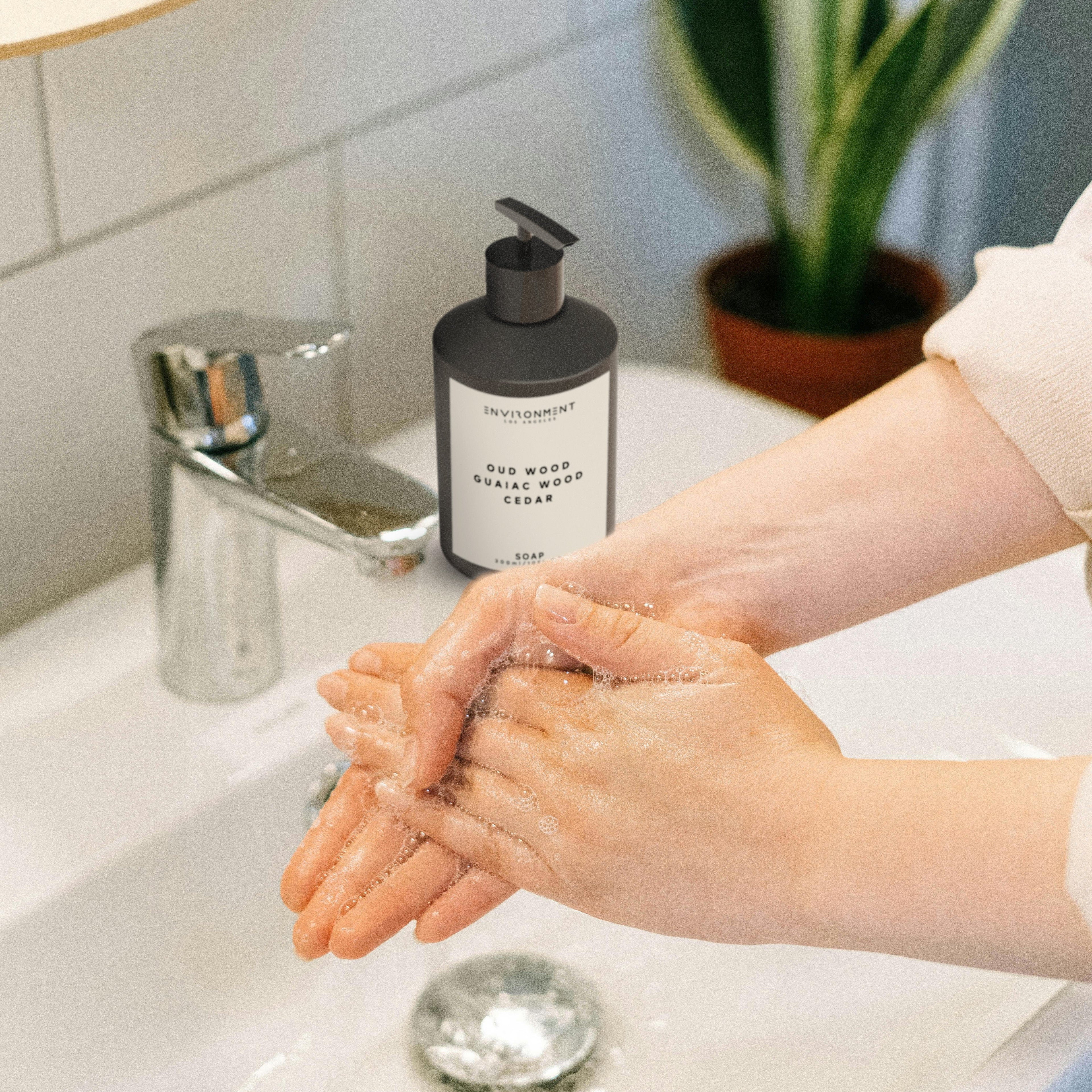 Oud Wood | Guaiac Wood | Cedar Hand Soap (Inspired by Tom Ford Oud Wood®)
