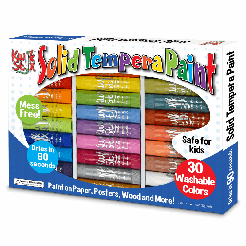 Kwik Stix Paint Sticks, Set of 30 Colors