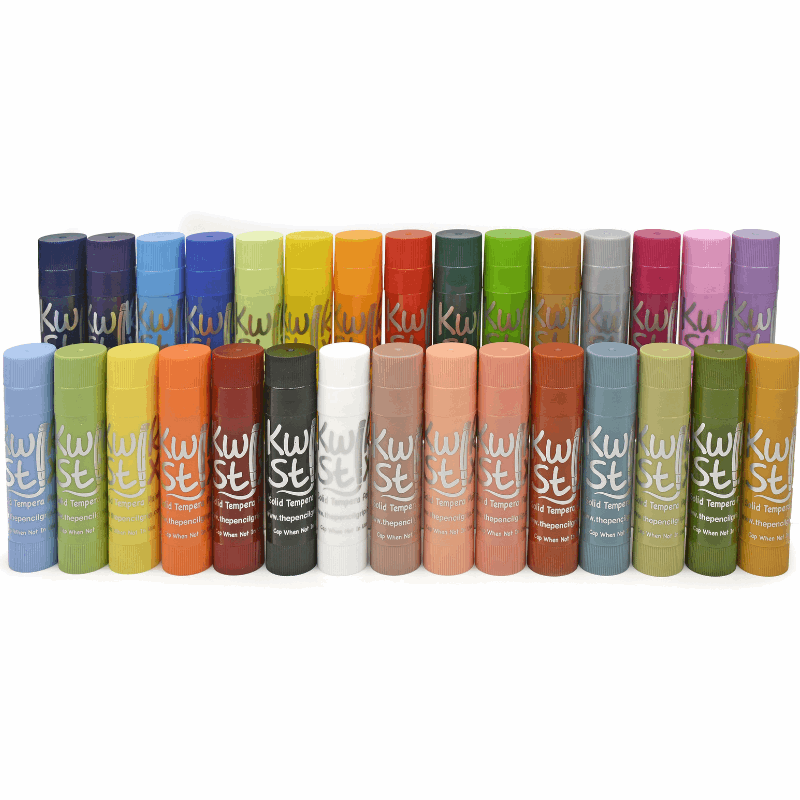 Kwik Stix Paint Sticks, Set of 30 Colors