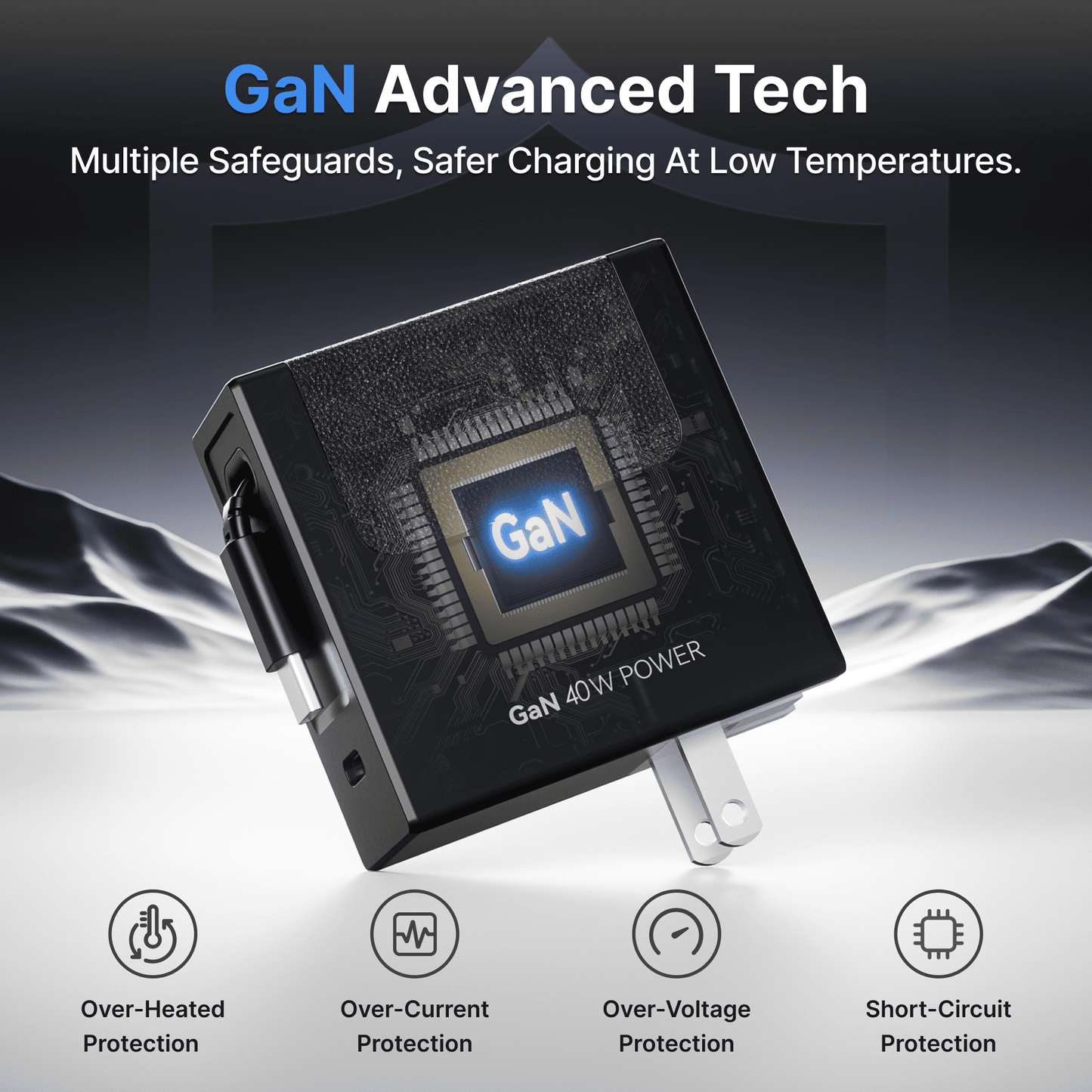 Gitryin Retractable 40W Charger for 3C Devices