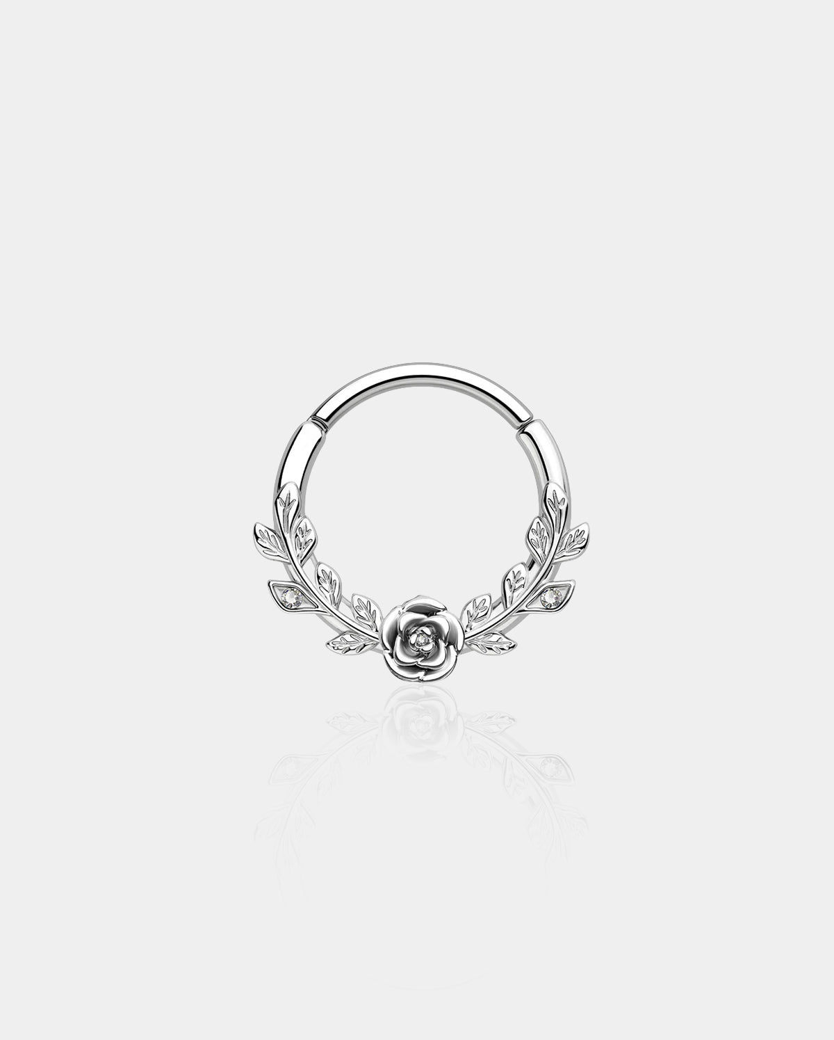 Dainty Rose Style Daith Septum Ring