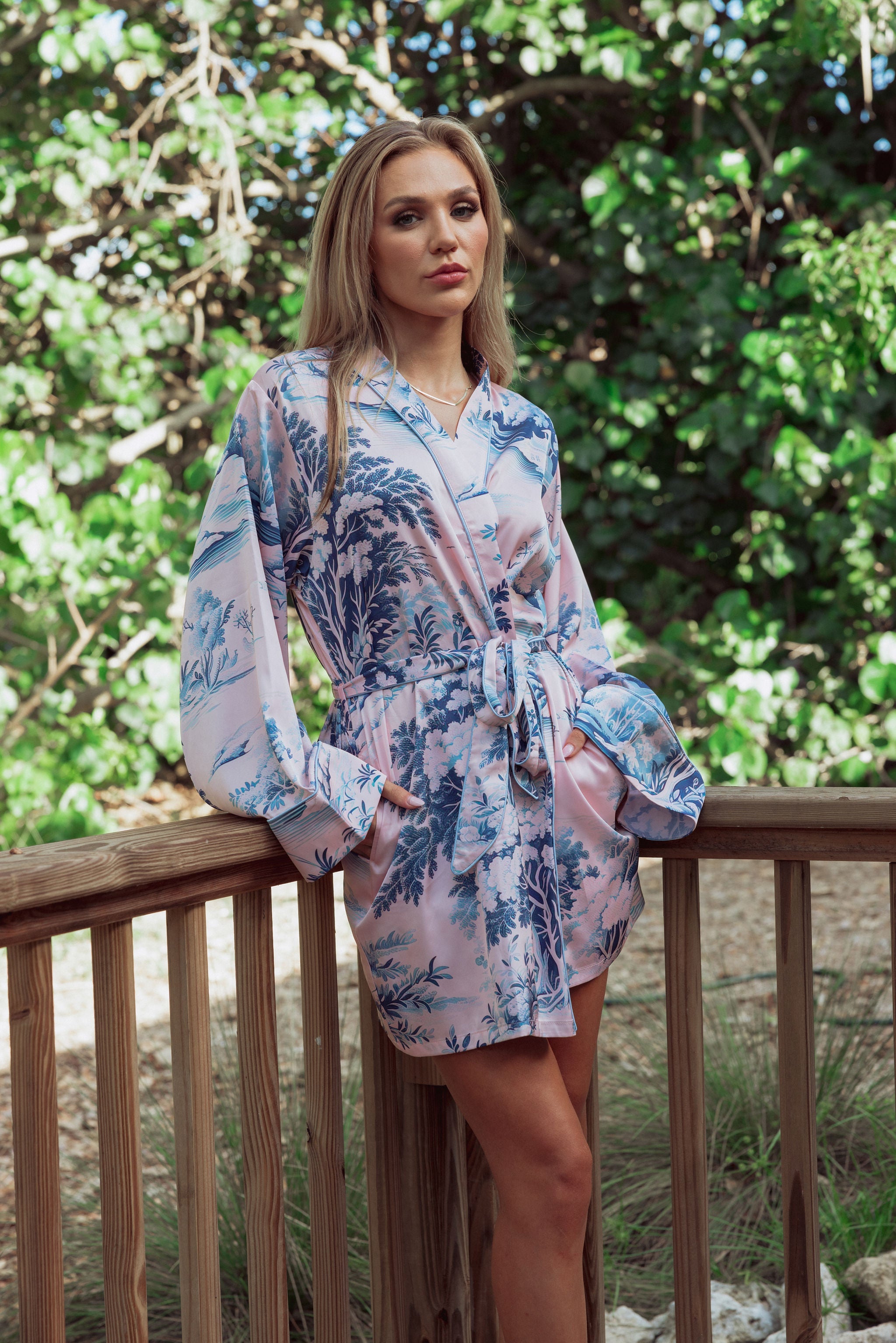 KILO BRAVA SPRING TOILE - SHORT ROBE