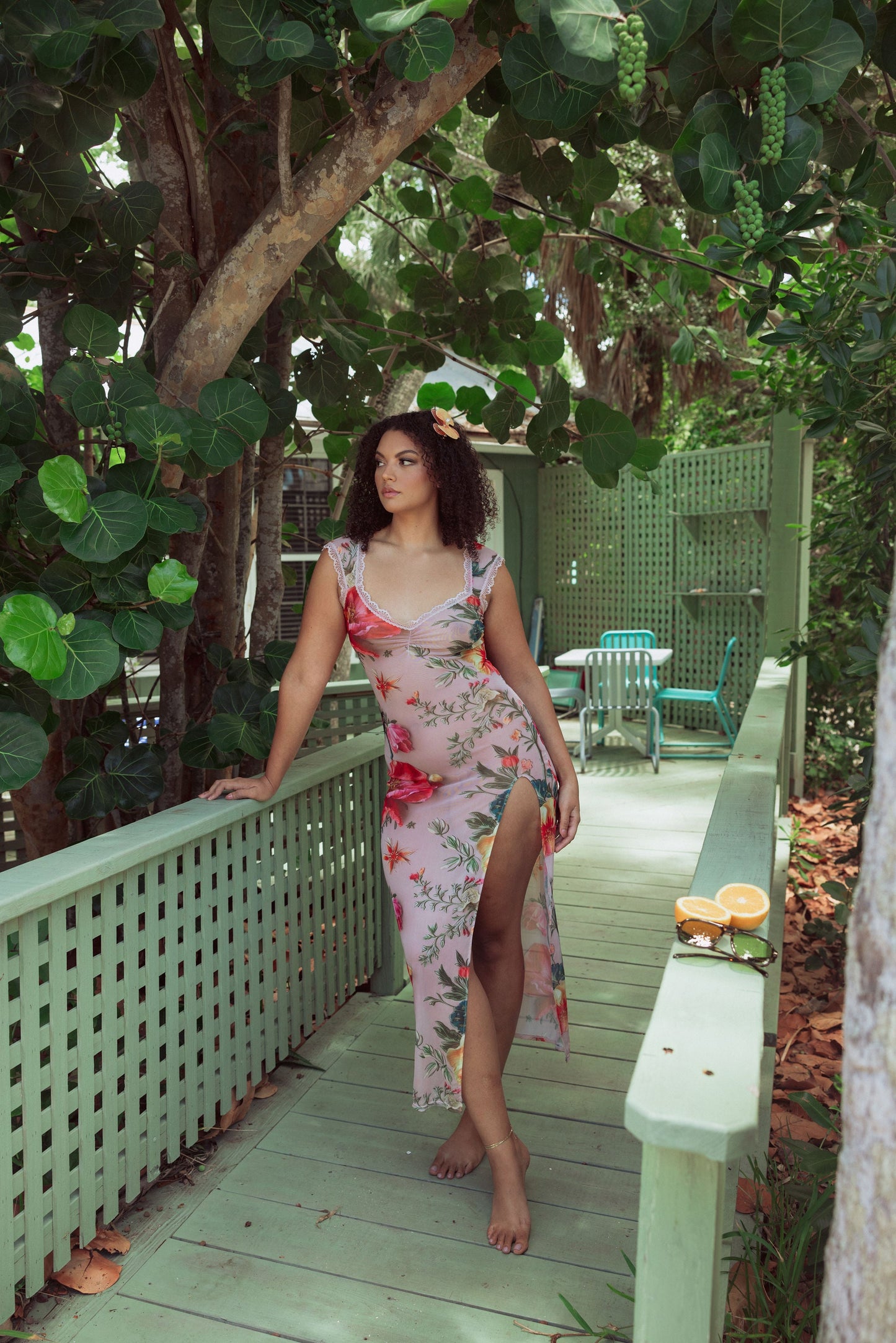 KILO BRAVA MESH COLLECTION- MAXI SLIP