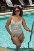 KILO BRAVA THE GEO LACE COLLECTION - UNDERWIRE BODYSUIT