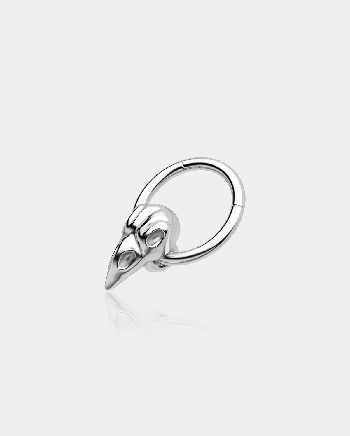 Bird Head Skull Segment Septum Ring