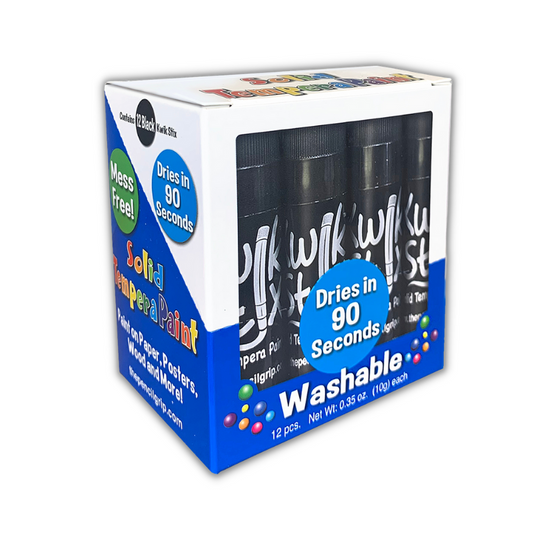 Single Colored Kwik Stix, Set of 12, Available in Various Colors