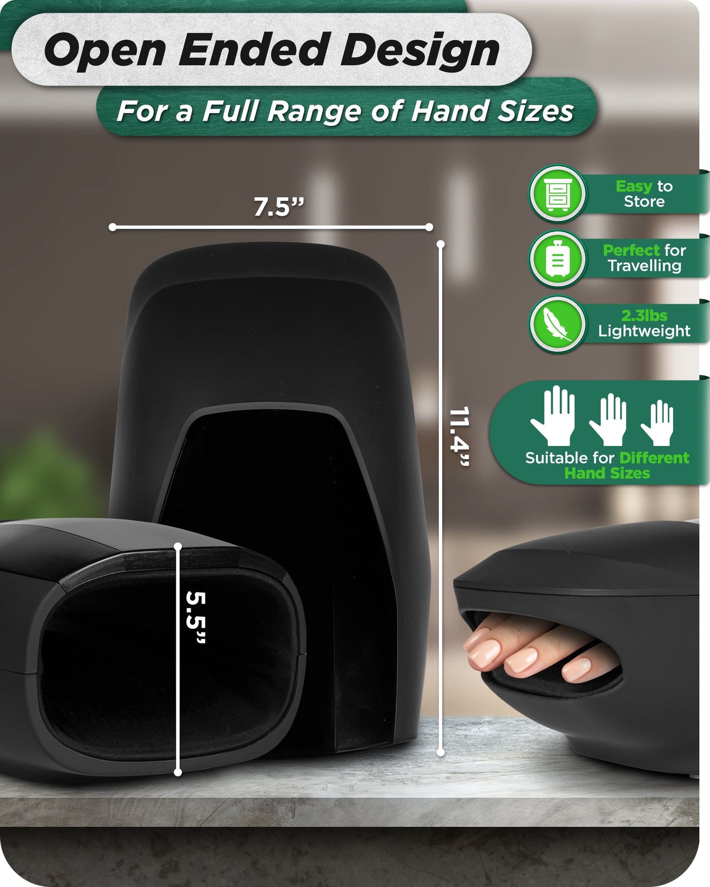 LX29 Touchscreen Hand Massager