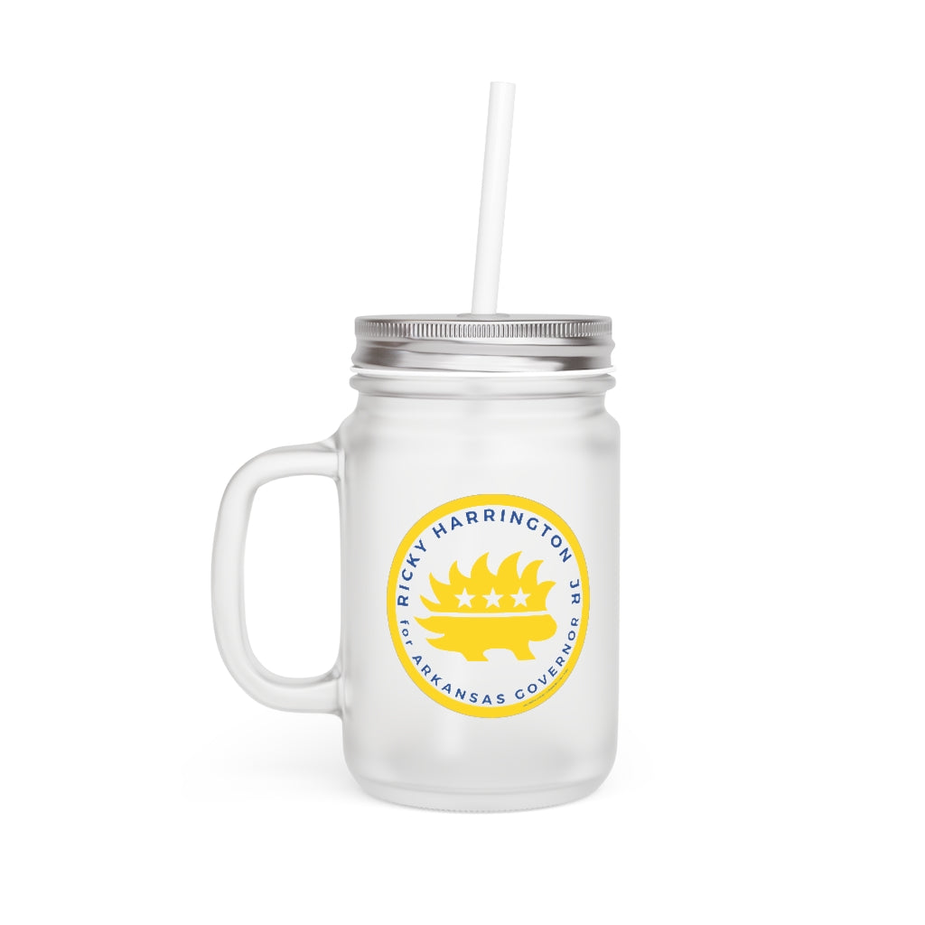 Ricky Harrington for Governor Arkansas Mason Jar