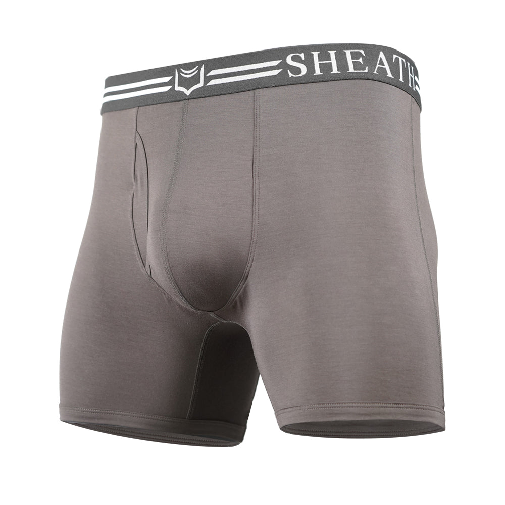SHEATH 4.0 Modal Men's Pouch Boxer Brief 5" (3 Pack)