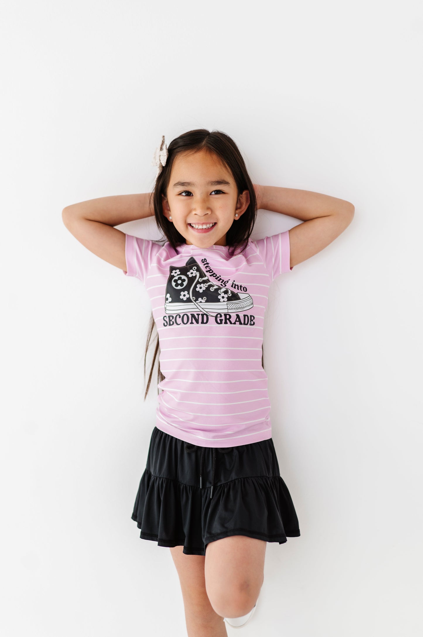 GIRLS “Stepping into…” Grade Level Tee (10yr + 12yr ONLY left)