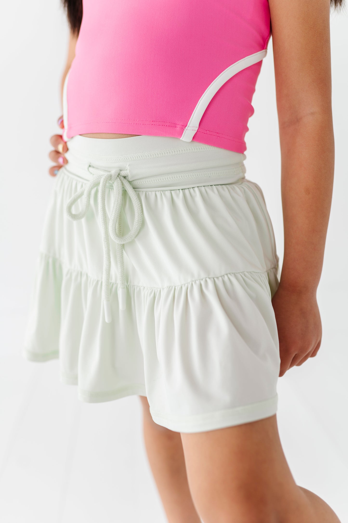 Hint of Mint | 2-tiered Skort
