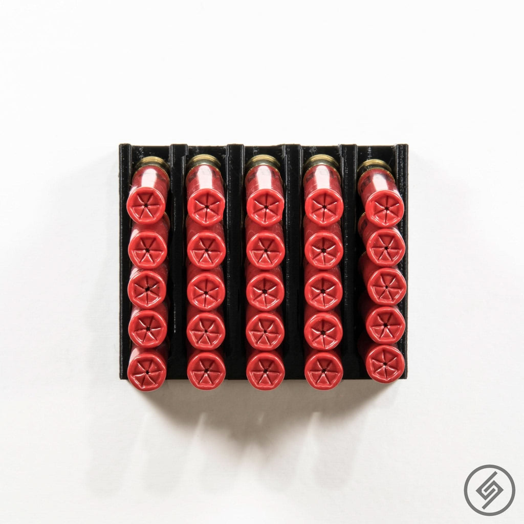 410 Gauge Shotgun Shell Wall Storage Rack