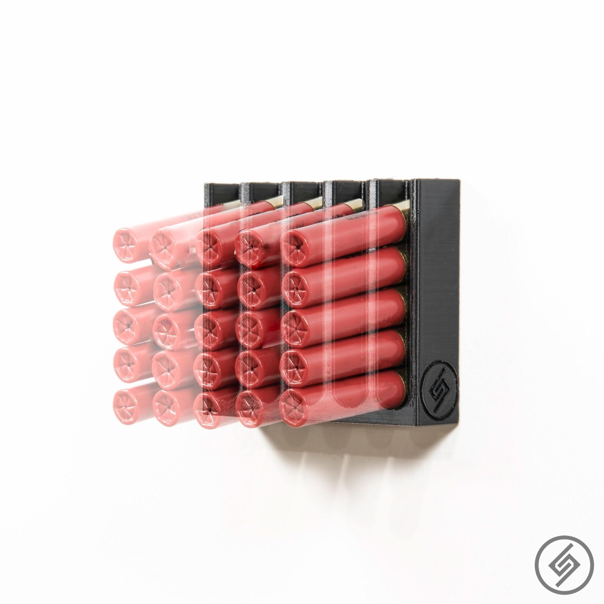410 Gauge Shotgun Shell Wall Storage Rack
