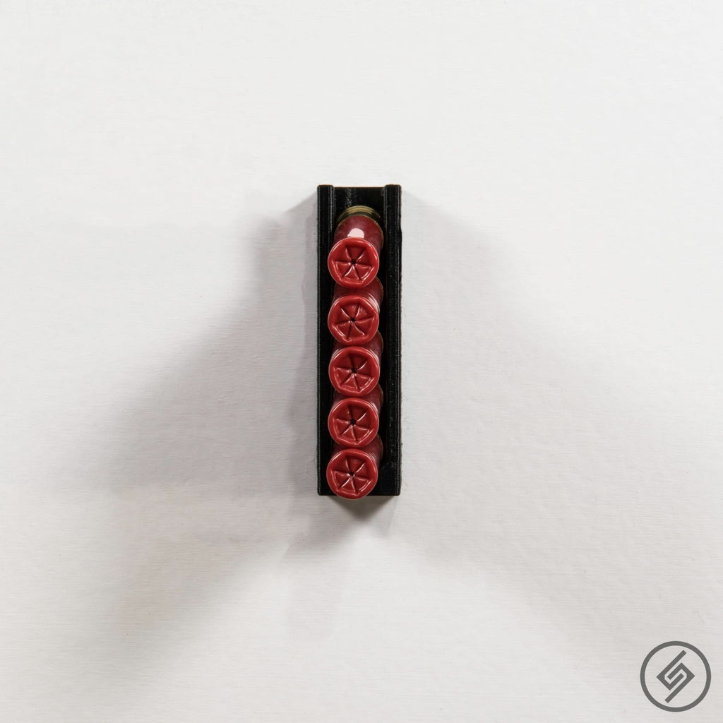 410 Gauge Shotgun Shell Wall Storage Rack