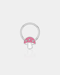 Cute Mushroom Septum Ring