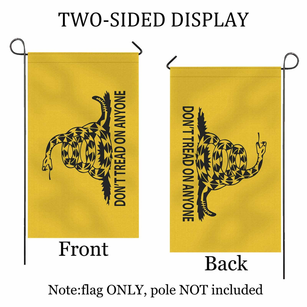 Don't Tread on Anyone Two Sided Flag