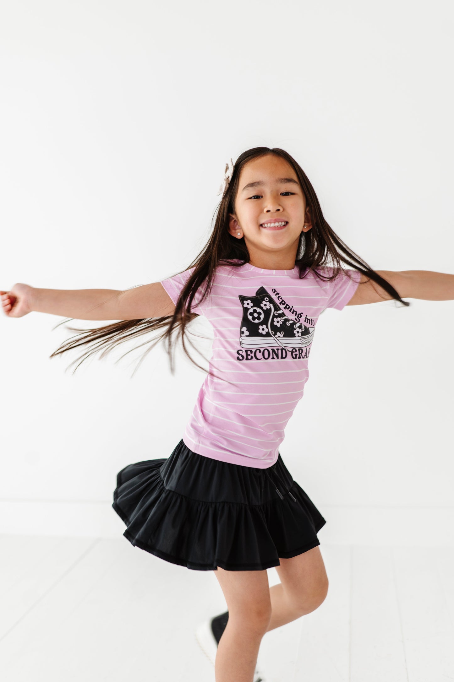 GIRLS “Stepping into…” Grade Level Tee (10yr + 12yr ONLY left)