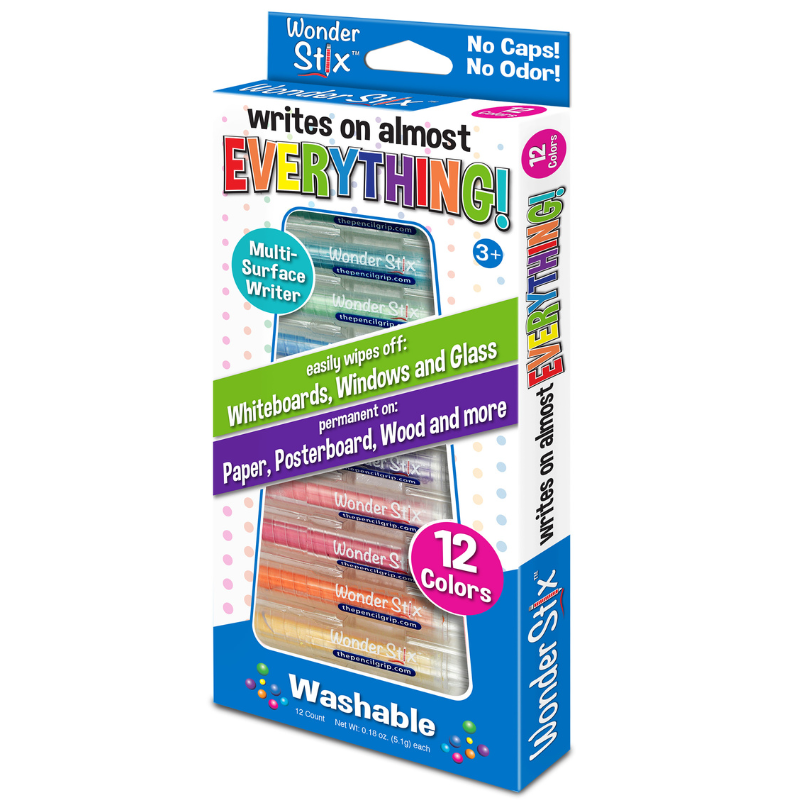 Wonder Stix, Set of 12, Write on Almost Anything!