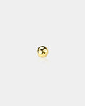 14K Gold Septum Ring Replacement Ball