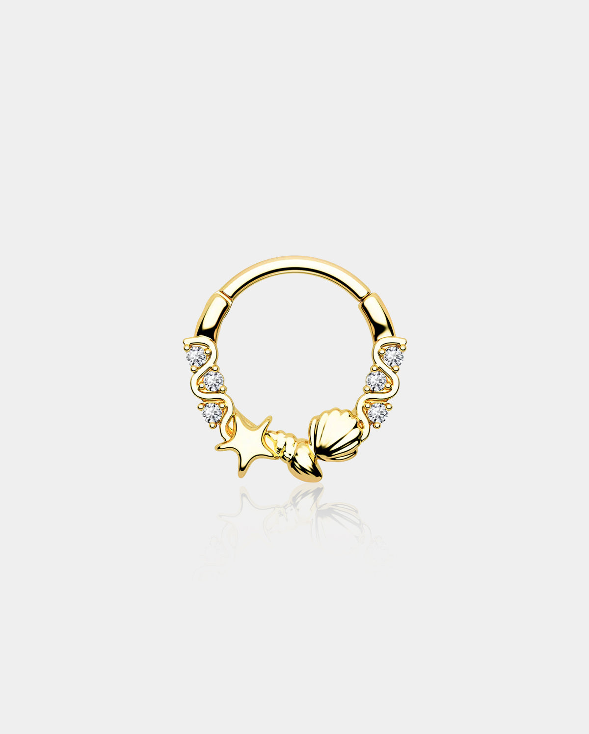 Aquarium Segment Septum Rings By Gina