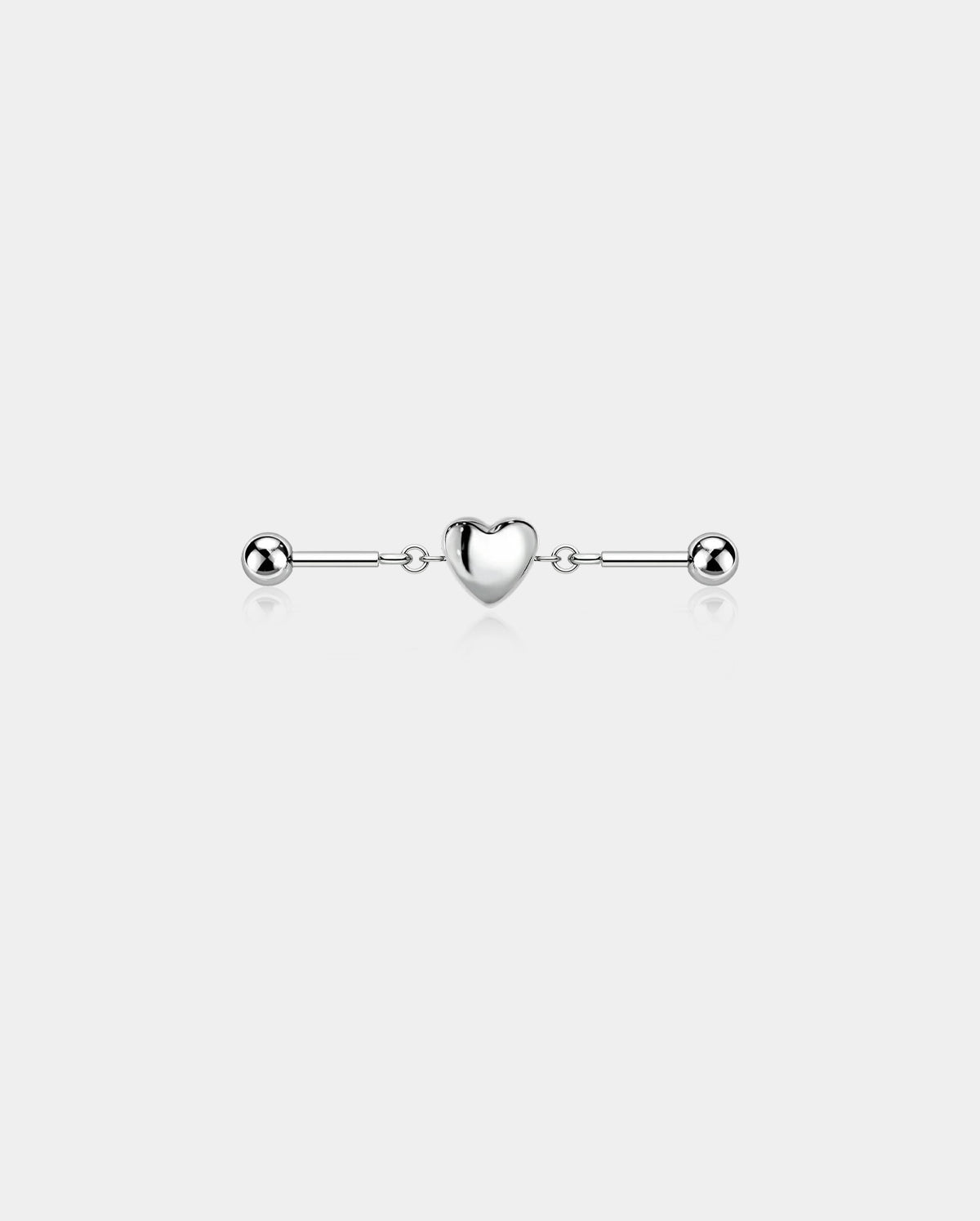 Heart Industrial Barbell