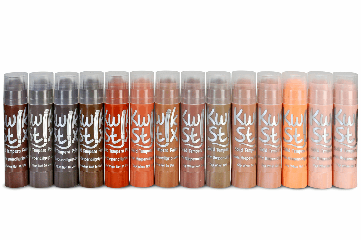 Kwik Stix Paint Sticks Global Skin Tones, 14 Pack
