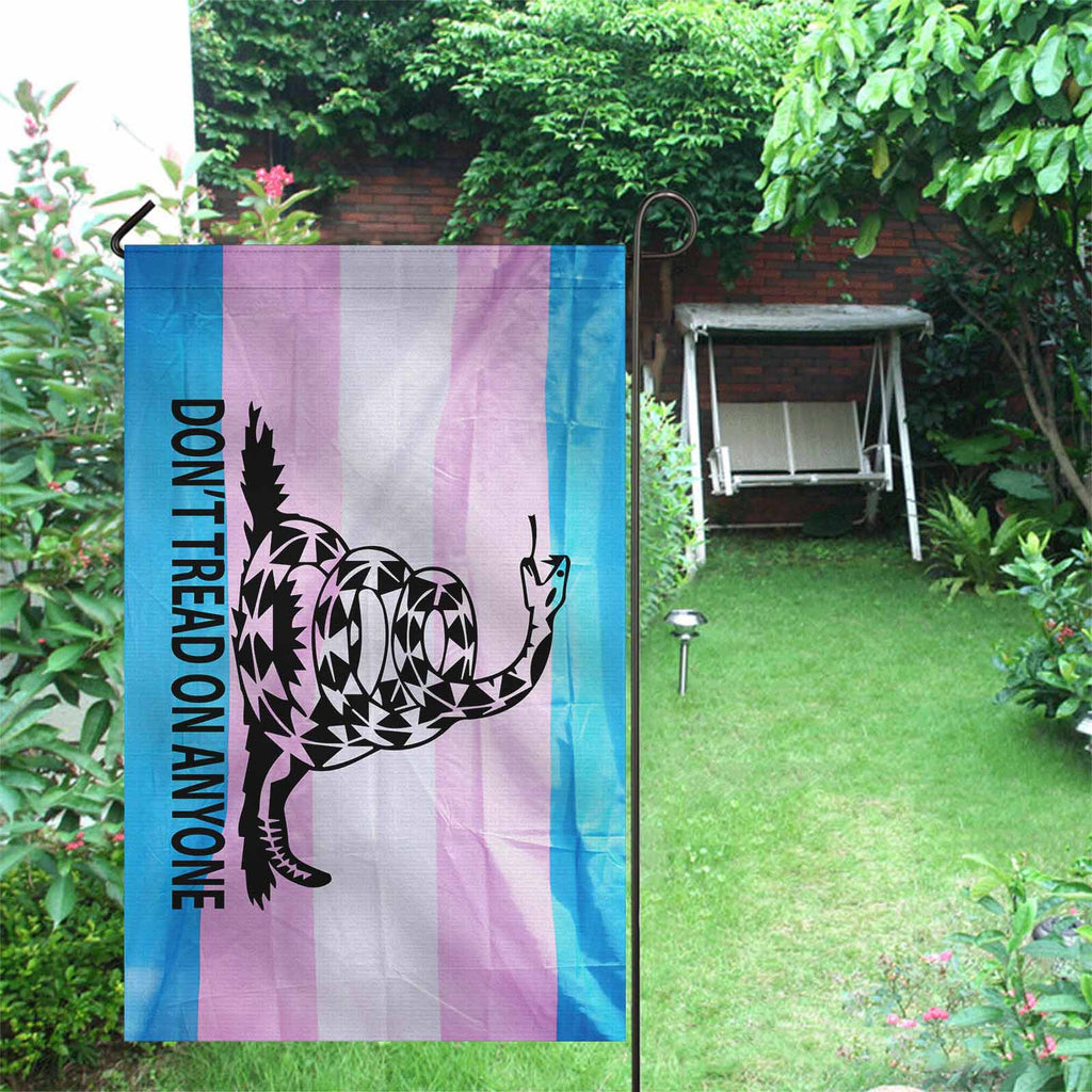 Don't Tread on Anyone Trans  Two Sided Flag