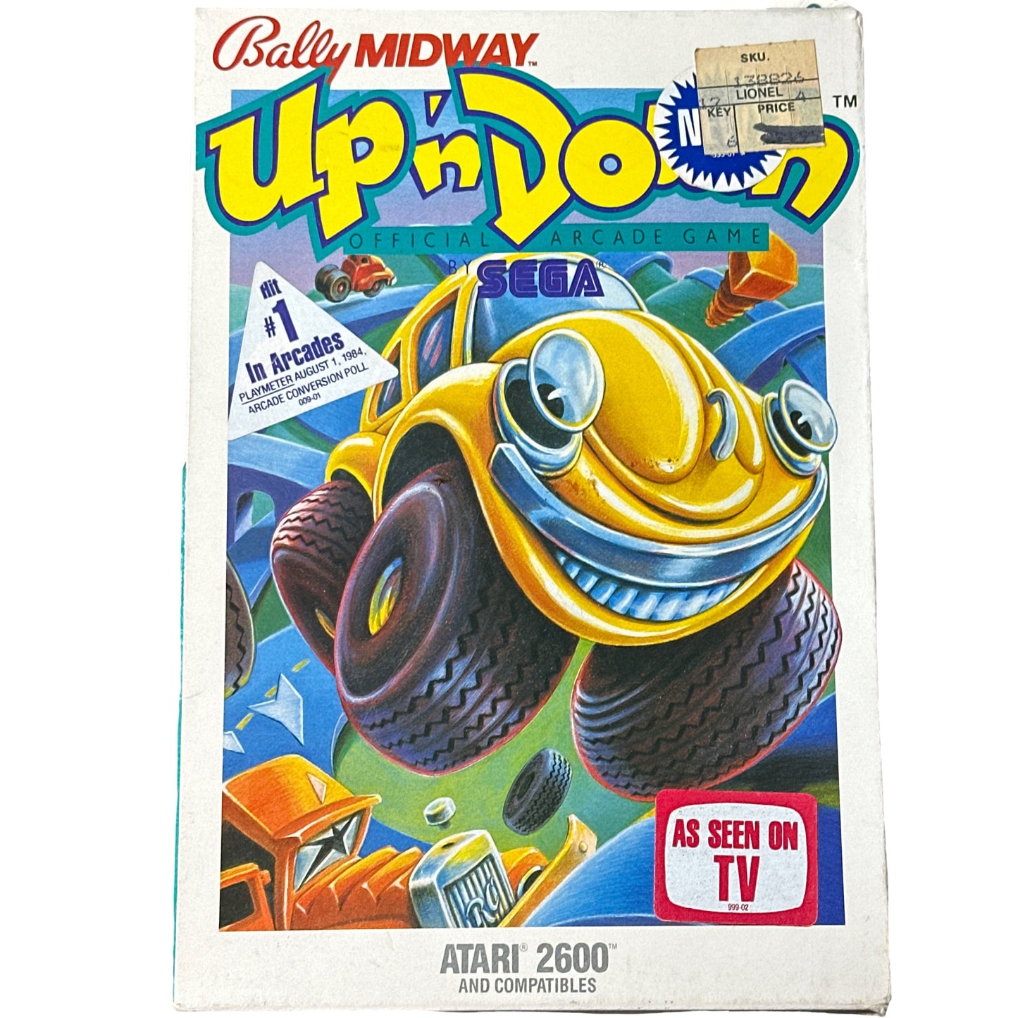 Up 'n Down - Atari 2600 (RARE)