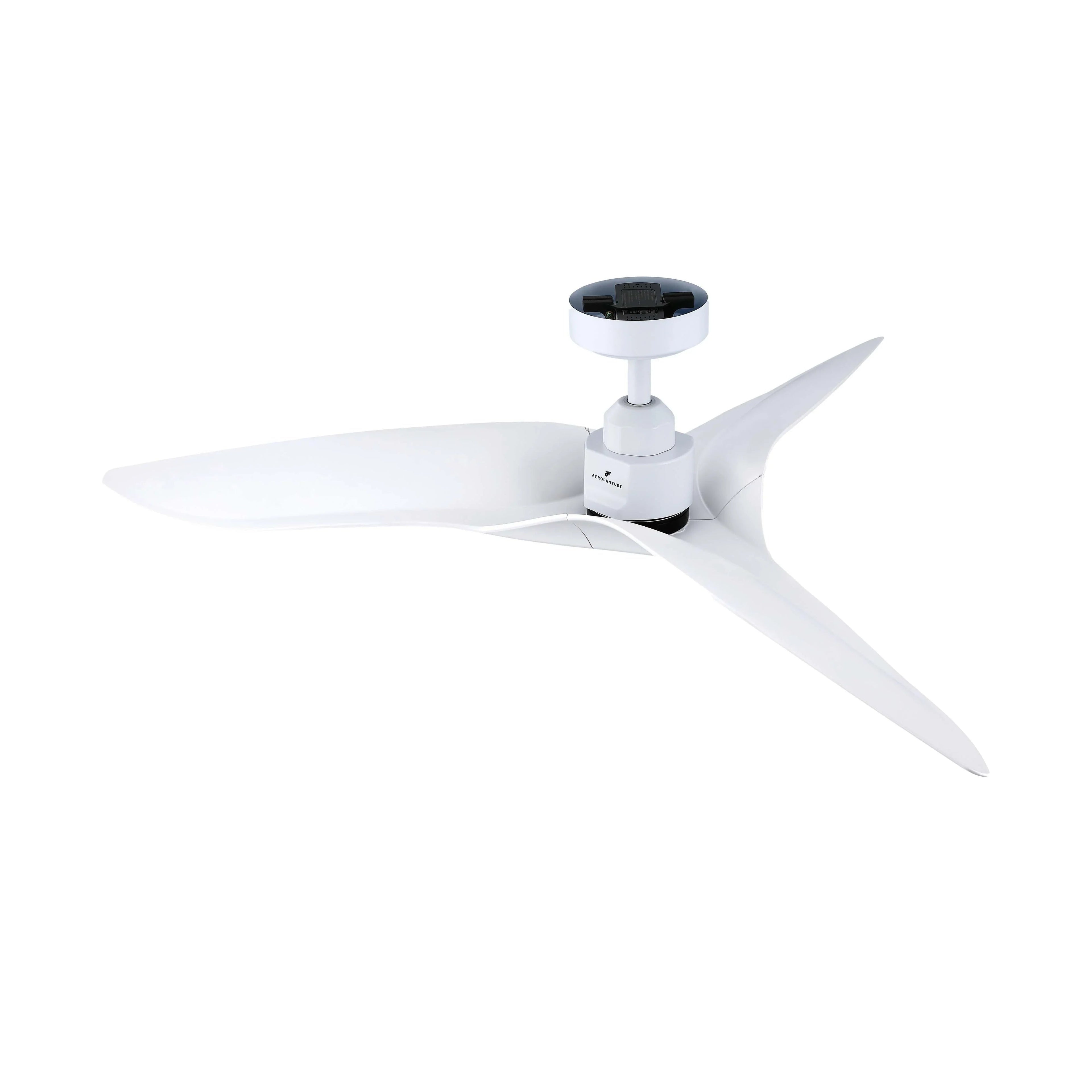 52" Punjab Industrial DC Motor Downrod Mount Reversible Ceiling Fan with Remote Control