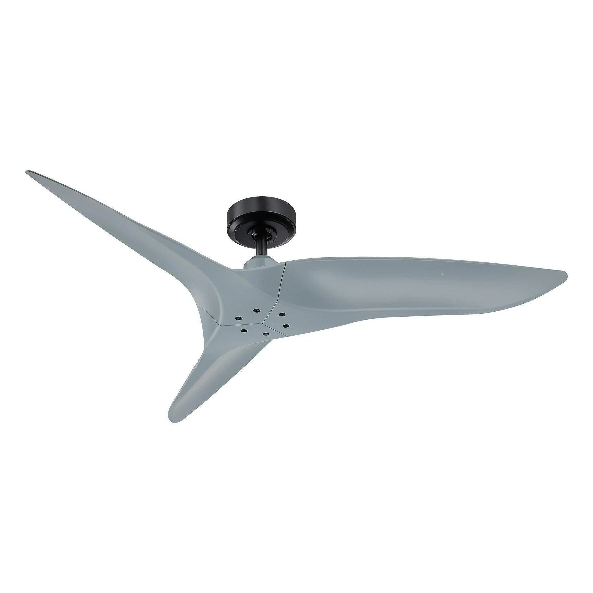 52" Punjab Industrial DC Motor Downrod Mount Reversible Ceiling Fan with Remote Control
