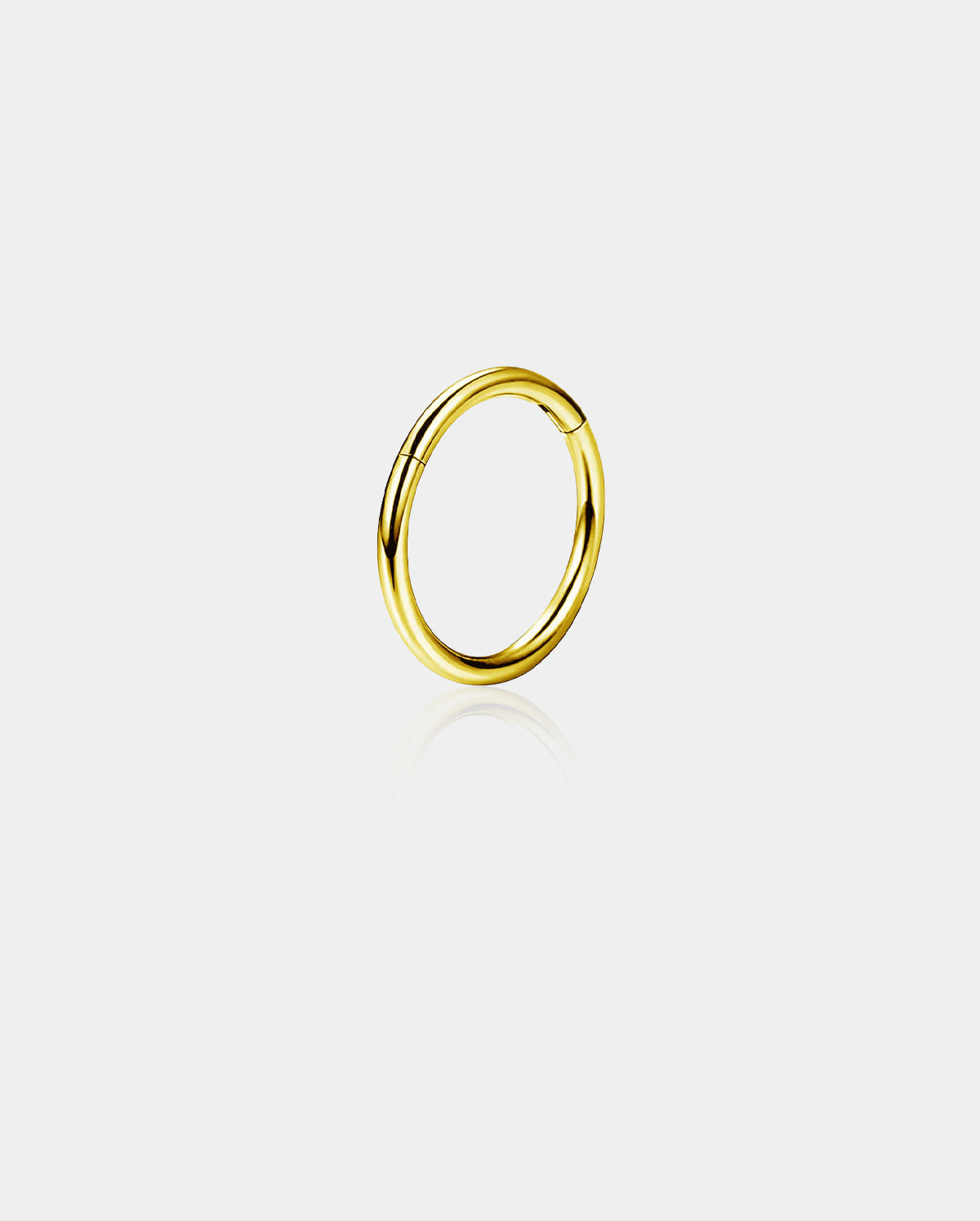 16G Hinged Segment Titanium Septum Ring