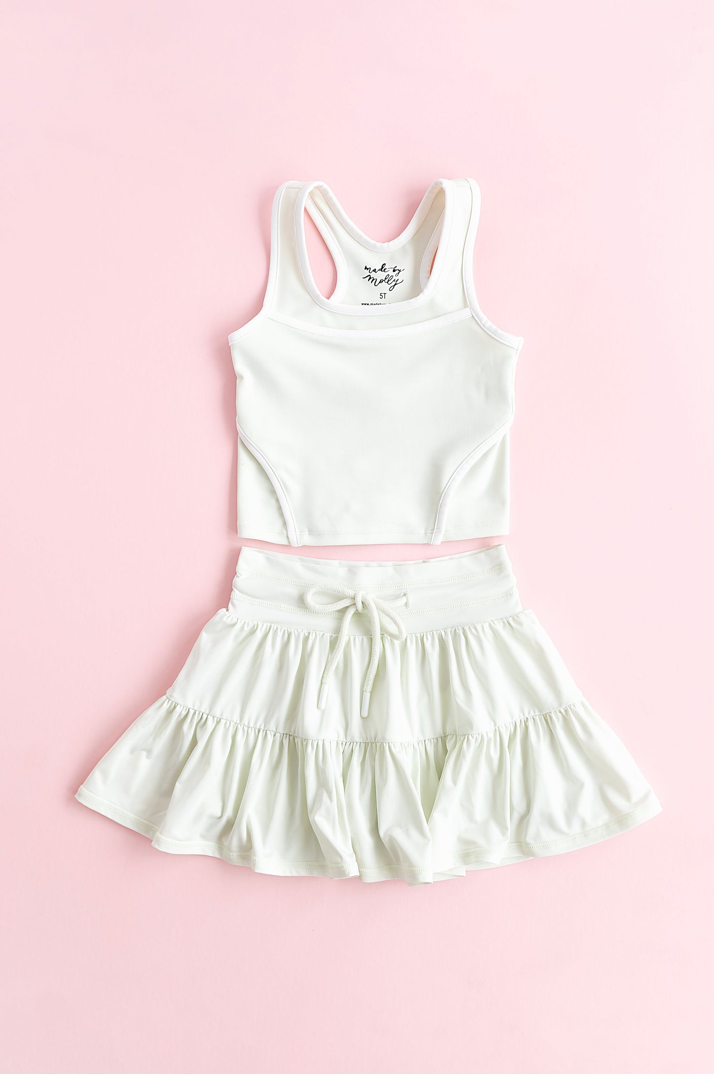 Hint of Mint | 2-tiered Skort